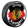Puk Chicago Blackhawks NHL Splash