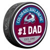 Puk Colorado Avalanche NHL #1 Dad Textured Puck