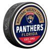 130400 puk florida panthers block textured puck