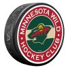 Puk Minnesota Wild NHL Stripe Design