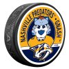 Puk Nashville Predators NHL Gnash Mascot Textured Puck