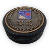 Puk New York Rangers Stanley Cup Years Gold Medallion