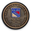 Puk New York Rangers Stanley Cup Years Gold Medallion