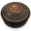 Puk New York Islanders Stanley Cup Years Gold Medallion