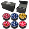 Puk NHL Collectible Puck Set - Original 6