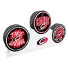 Puk Carolina Hurricanes NHL 3 Puck Podium Set