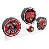 132485 puk ottawa senators 3 puck podium set