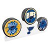 Puk St. Louis Blues NHL 3 Puck Podium Set