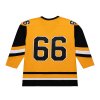 Pánská dres Mario Lemieux Pittsburgh Penguins 1984 NHL Gold Jersey