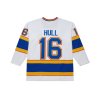 Pánská dres Brett Hull St. Louis Blues 1990 NHL White Jersey