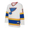 Pánsky dres Brett Hull St. Louis Blues 1990 NHL White Jersey