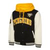 Pánska mikina Pittsburgh Penguins NHL Courtside Fleece Button Front Current Logo