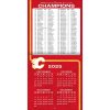Kalendár Calgary Flames NHL 2026 Wall Calendar