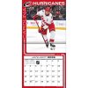 Kalendář Carolina Hurricanes NHL 2026 Wall Calendar