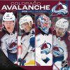Kalendár Colorado Avalanche NHL 2026 Wall Calendar