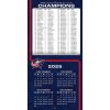 Kalendár Columbus Blue Jackets NHL 2026 Wall Calendar