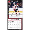 Kalendář New Jersey Devils NHL 2026 Wall Calendar