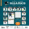 Kalendář San Jose Sharks NHL 2026 Wall Calendar