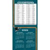 Kalendář San Jose Sharks NHL 2026 Wall Calendar