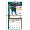 Kalendář San Jose Sharks NHL 2026 Wall Calendar
