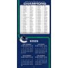 Kalendár Vancouver Canucks NHL 2026 Wall Calendar