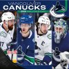 Kalendár Vancouver Canucks NHL 2026 Wall Calendar