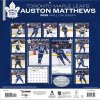Kalendár Toronto Maple Leafs NHL Auston Matthews #34 2026 Wall Calendar
