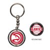 Prívesok na kľúče Atlanta Hawks NBA Spinner Key Ring