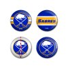 Sada placek Buffalo Sabres NHL Button 4 Pack