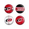 133382 sada placek carolina hurricanes nhl button 4 pack