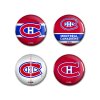 Sada placek Montreal Canadiens NHL Button 4 Pack