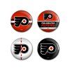133397 sada placek philadelphia flyers nhl button 4 pack