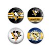 Sada placek Pittsburgh Penguins NHL Button 4 Pack