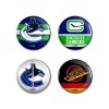 Sada placiek Vancouver Canucks NHL Button 4 Pack