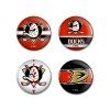 133436 sada placek anaheim ducks nhl button 4 pack
