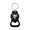 Prívesok na kľúče Pittsburgh Penguins NHL Black Bottle Opener Key Ring
