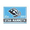 133829 magnet utah mammoth nhl metal magnet