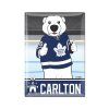 133919 magnet toronto maple leafs nhl metal magnet mascot