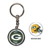 Prívesok na kľúče Green Bay Packers NFL Spinner Key Ring