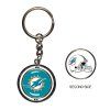 134162 privesek na klice miami dolphins nfl spinner key ring