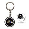 134216 privesek na klice baltimore ravens nfl spinner key ring