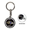 Přívěšek na klíče Baltimore Ravens NFL Spinner Key Ring