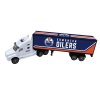 Kamion Edmonton Oilers NHL 18-Wheeler Big Rig Truck White