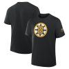 134945 panske tricko boston bruins nhl hat trick tee