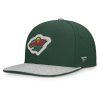 Pánska čiapka Minnesota Wild NHL Loden Structured Adjustable Flat Brim Cap