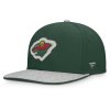 Pánska šiltovka Minnesota Wild NHL Loden Structured Adjustable Flat Brim Cap