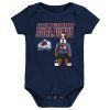 Detské body Colorado Avalanche NHL Littlest Player 3Pk Creeper Se