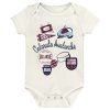 Detské body Colorado Avalanche NHL Littlest Player 3Pk Creeper Se