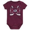 Detské body Colorado Avalanche NHL Littlest Player 3Pk Creeper Se
