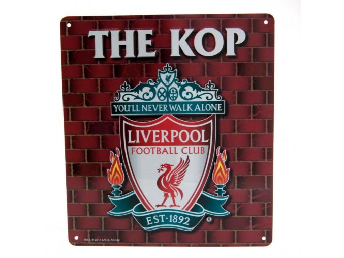 Cedule Liverpool FC The Kop